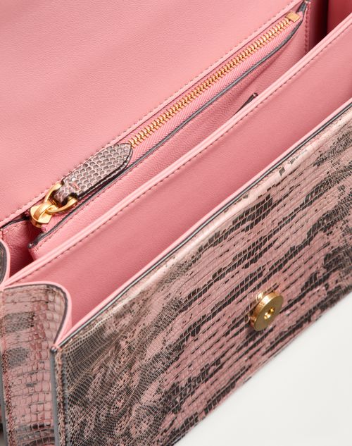 Valentino Garavani - Valentino Garavani Vain Shoulder Bag In Tejus - Peach Rose - Woman - Shoulder Bags
